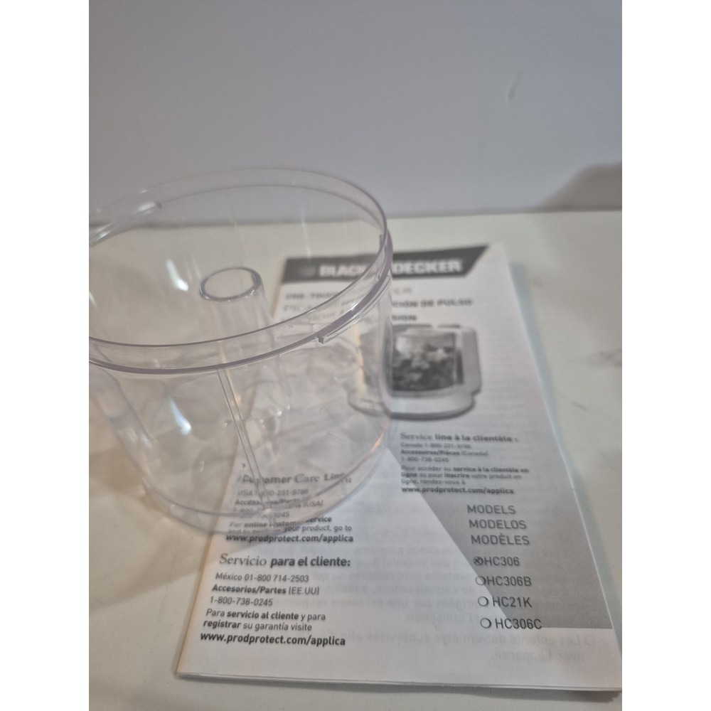 Black & Decker One-touch Chopper replacement blade model HC306 7737-0141